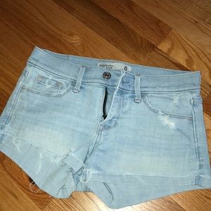 Abercrombie jean shorts
